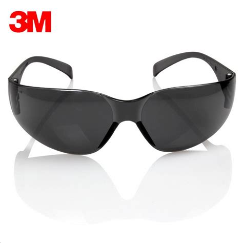 3M 11330 Safety Protective Black Goggles Glasses Anti UV Sunglasses