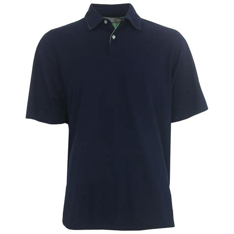 Carnoustie Performance Solid Pique Polo Golf Shirt Brand New Ebay