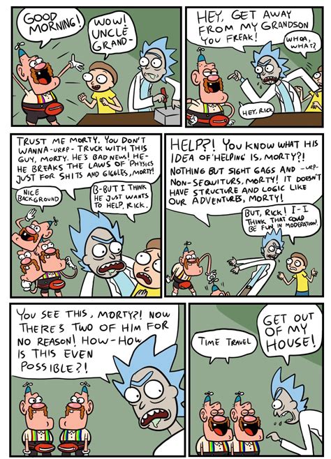 One Of The Only Decent Rick And Morty Fan Made Comics Ive Seen R