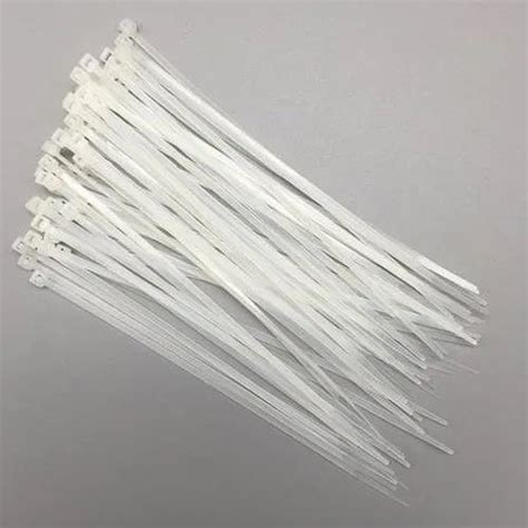 White 12 Inch Plastic Cable Tie At Rs 75packet In Faridabad Id