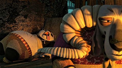 Funny Scene Between Po And Soothsayer Kung Fu Panda 2