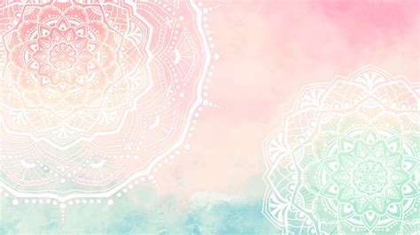 Mandalas On Pastel Colors Stock Illustration Download Image Now Istock
