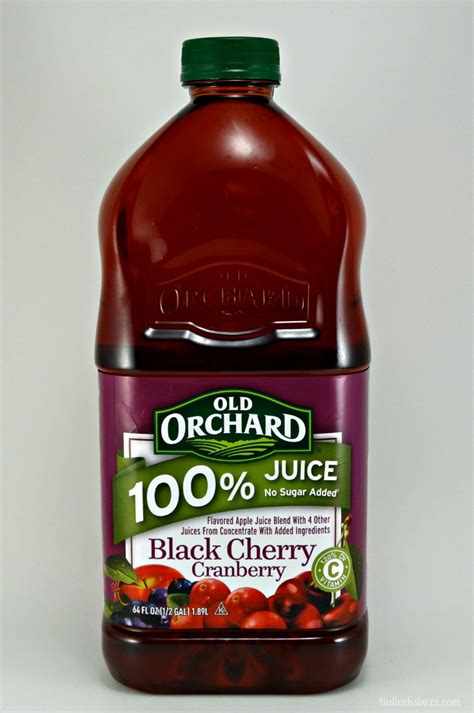 Old Orchard Black Cherry Cranberry Juice New Flavor Pure Juice