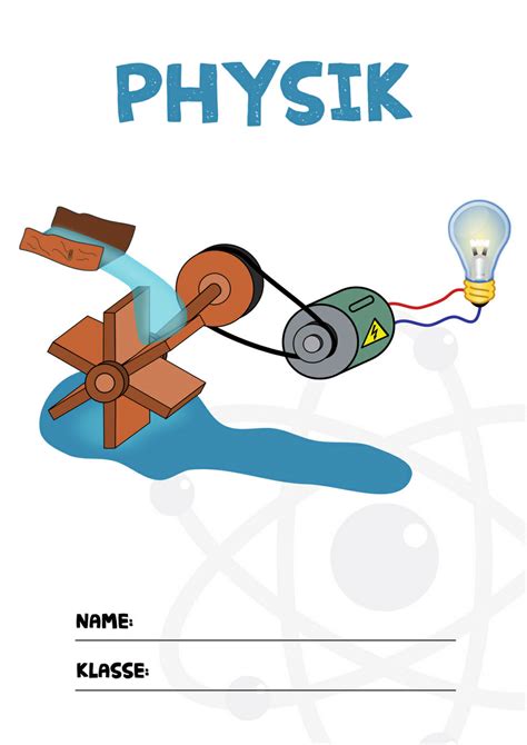 Chemie deckblatt periodensystem zum ausdrucken. Physik Deckblatt | Physik deckblatt, Physik, Deckblatt schule