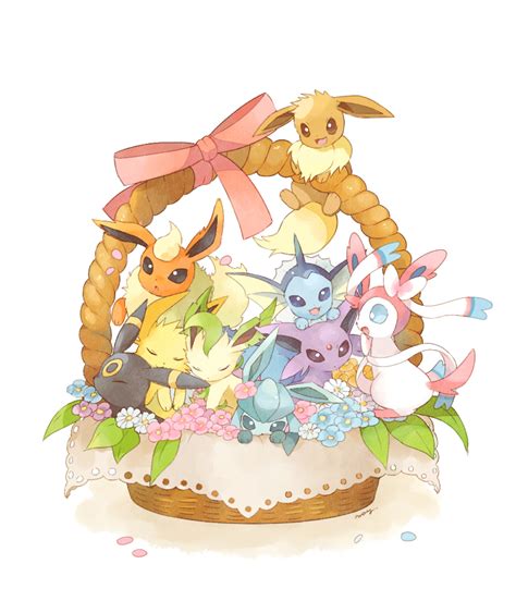 Pikachu Cute Eevees 750x892 Wallpaper Teahub Io