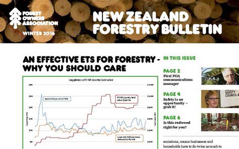New Zealand Forestry Bulletin Winter 2016 Nz