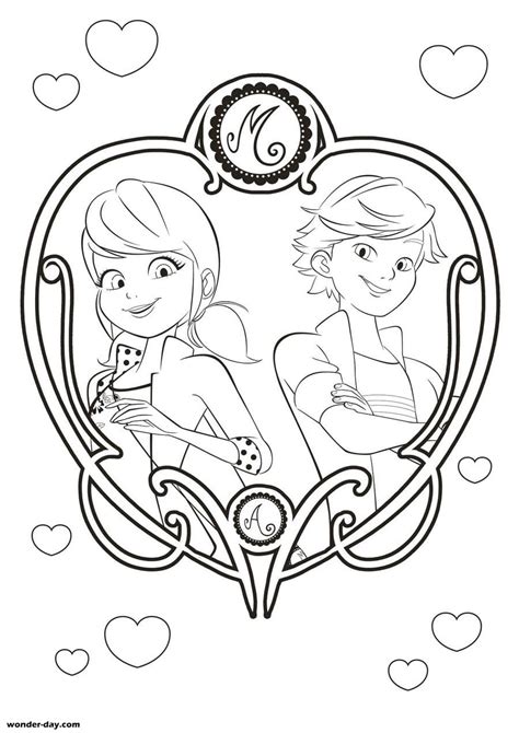 Free printable coloring pages coloring sheets coloring books. Ladybug and Cat Noir coloring pages. 140 printable Coloring pages