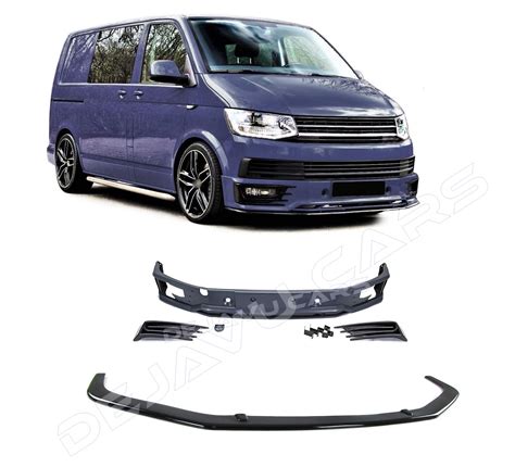 Vw Transporter T6 Body Styling Kit Front Bumper Spoiler And Side Skirts