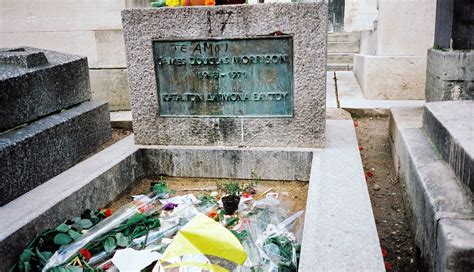 Jim Morrisons Grave Père Lachaise Cemetery Paris Franc Flickr