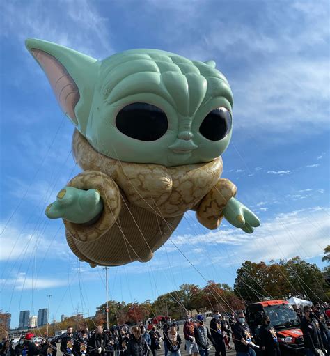 How Baby Yoda Got To The Thanksgiving Day Parade The New York Times