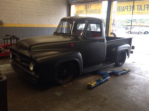 One Of My Dream Cars Rolled Into The Shop Today 53 Ford F 100 Custom
