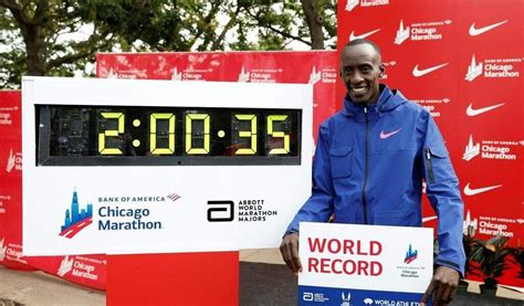 Marathon Le Kényan Kelvin Kiptum Pulvérise Le Record Du Monde à