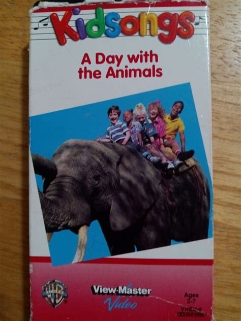 Kidsongs A Day With the Animals VHS 1986 View Master Video 25 - Etsy
