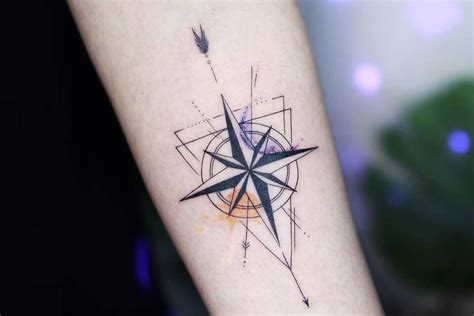 Compass Tattoo Designs Symbolism And Style In Focus