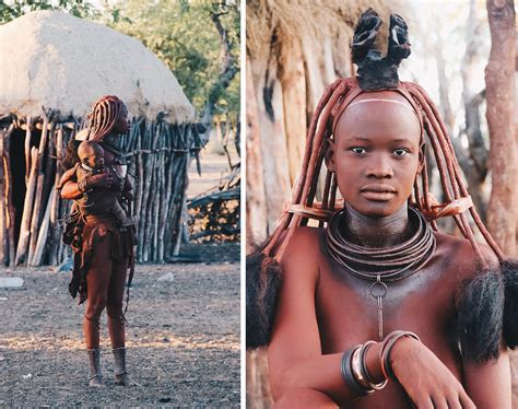 Tribu De Himbas En Namibie Mademoiselle Voyage
