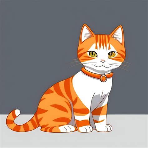 Premium Ai Image Cat Illustration