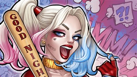 Harley Quinn K Artworks Hd Superheroes K Wallpapers Images Backgrounds Photos And Pictures