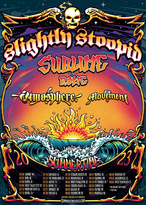 Sublime With Rome And Slightly Stoopid Announce Summertime 2023 Tour Bass Magazine