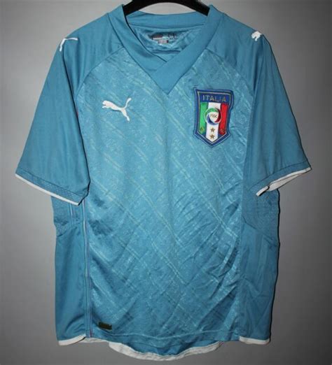 Rare Italy National Team 2009 Home Football Shirt Jersey Confederation