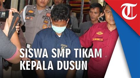 Dendam Keluarganya Akan Dibunuh Bocah Smp Di Nias Tusuk Kepala Dusun
