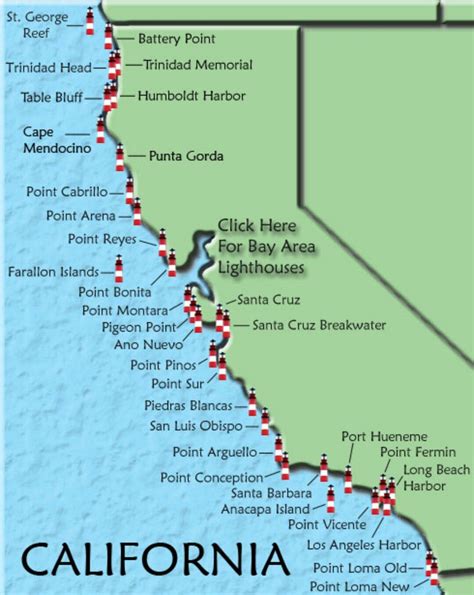 Northern California Coastal Map Best Of San Francisco Bay Area