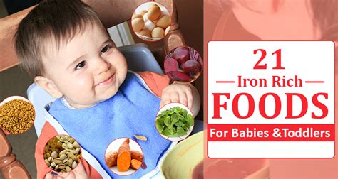 These ' power foods ' can help increase your daily iron intake: 21 Iron Rich Foods for Babies and Toddlers : Baby Destination
