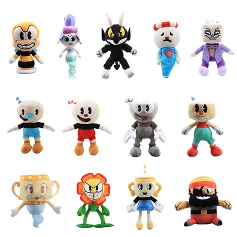 Uiuoutoy Cuphead Mugman Chalice The Devil King Dice Ghost
