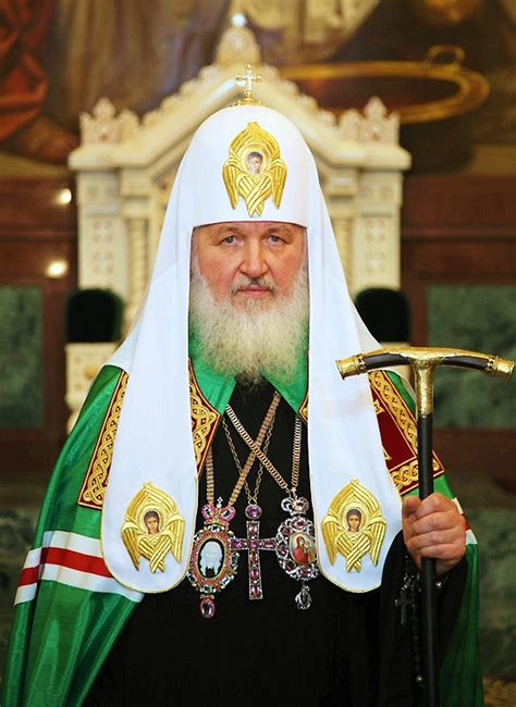 Holiness Patriarch Kirill Of Moscow Russia 2013 Christmas Windows
