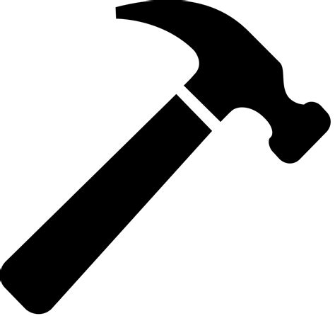Hammer Icon Transparent Hammerpng Images And Vector Freeiconspng