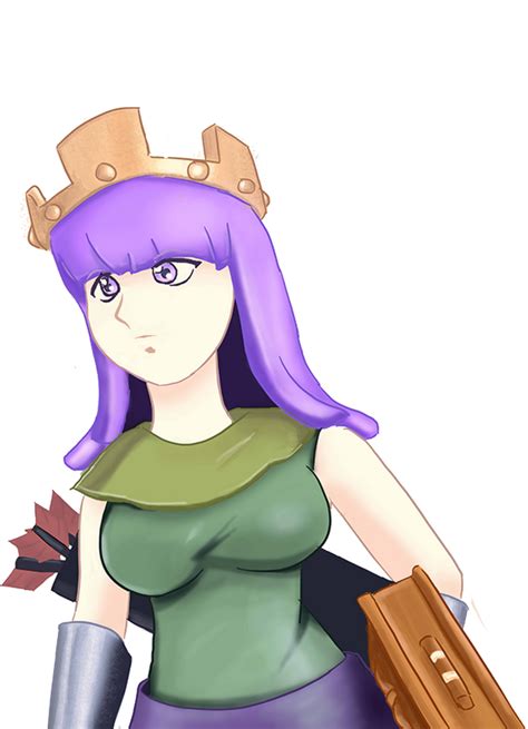 Archer Queen Clash Of Clans By Houkeynes On Deviantart