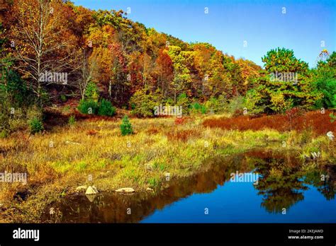 Blue Mountain Lake New Jersey Just Off The Appalachian Trail Was