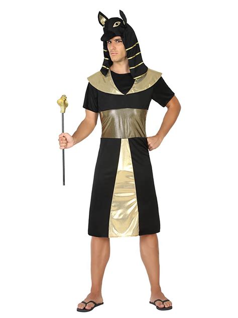 Disfraz De Faraón Egipto Negro Y Dorado Adulto Disfraces Adultos Y Disfraces Originales Baratos