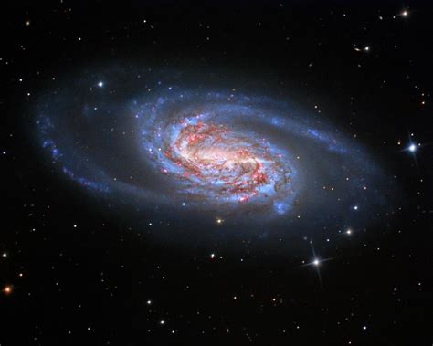 Barred Spiral Galaxy Ngc 2903 Photograph By Tony And Daphne Hallas