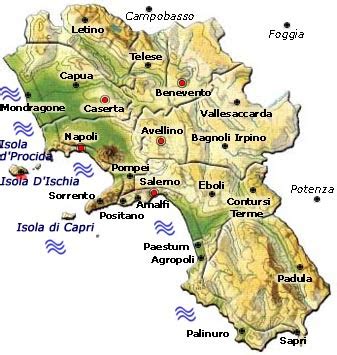 Mappa Della Citt Di Provincia Regionale Italia Cartina Politica Della