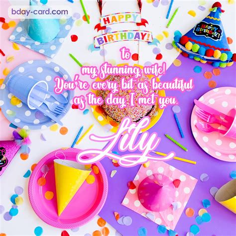 Birthday Images For Lily 💐 — Free Happy Bday Pictures And Photos Bday