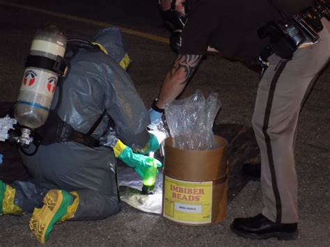 Active Meth Lab Found In Suitcase During Traffic Stop 2 Arrested