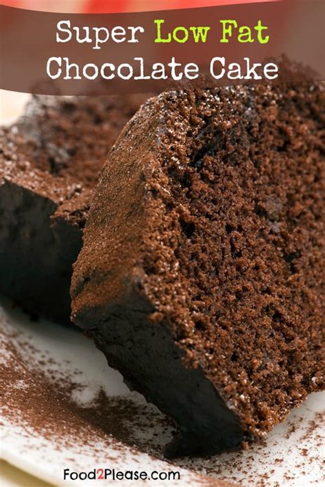 A healthy and low fat chocolate cake recipe that tastes so sinful you will never believe it! Low Calorie Dessert Recipes - Pretty Providence