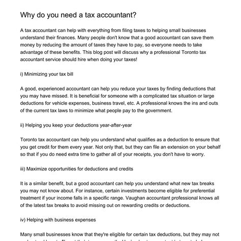 Why Do You Need A Tax Accountantcszth Pdf Pdf DocDroid