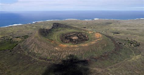 New Moai Statue Found In Easter Island Volcano Crater A Really Unique