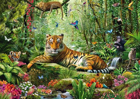 With new puzzles being added regularly, serious puzzles is the only place you'll want to shop for your beloved pastime! Tigers At The Waterhole Jigsaw Puzzle - Beautiful Tiger ...