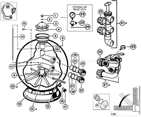 Hayward Pro Series Plus Side Mount Sand Filter Parts