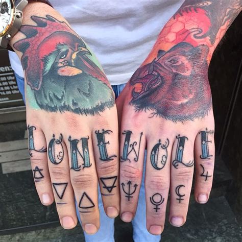 181 free tattoo fonts · 1001 fonts 120+ Best Knuckle Tattoo Designs & Meanings - Self ...