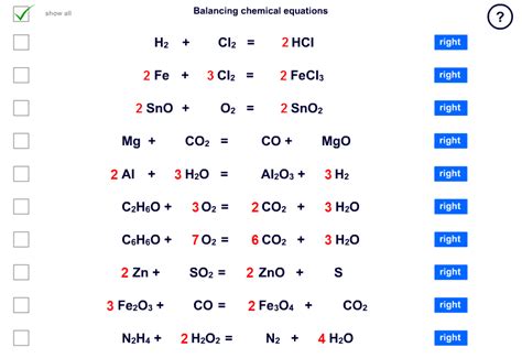 Balancing Chemistry Equations 10701 Hot Sex Picture