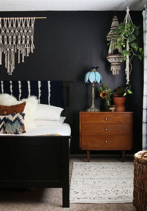 These 15 Black Bedrooms Will Add Just The Right Amount Of Mystery To