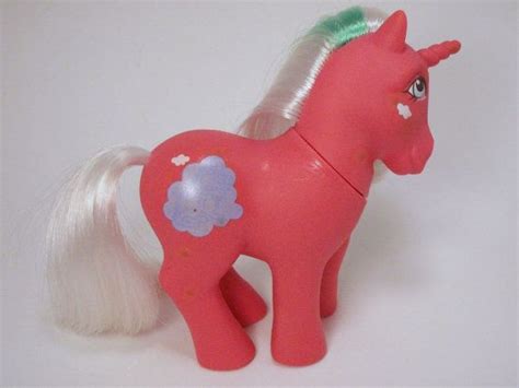 My Little Pony Magic Message Unicorn Cloud Dreamer G1 Pink Etsy My