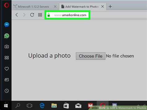 How To Add A Watermark To Photos With Pictures Wikihow