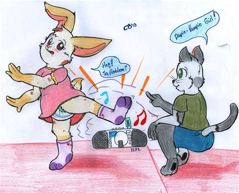 Caught Diaper By Conejoblancofa On Deviantart