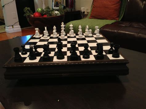 Hand Made Lake Side Chess Set By Custom Chess And Handwork By Q2
