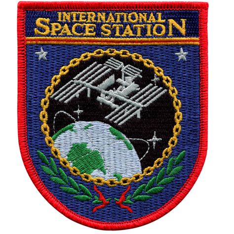 International Space Station Space Patches