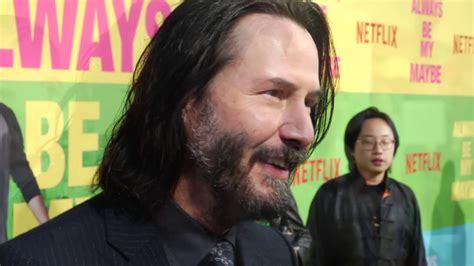 Keanu Reeves Hits The Netflix Always Be My Maybe Premiere Youtube